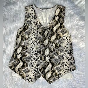Snake Print Top